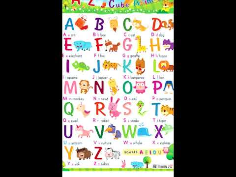 ครูสอนภาษาอังกฤษฝึกร้องเพลง abc ตามซีดีสอนร้องเพลง พี่นุ้ยเอง Nui-English อิงลิช พยัญชนะอังกฤษ A-Z
