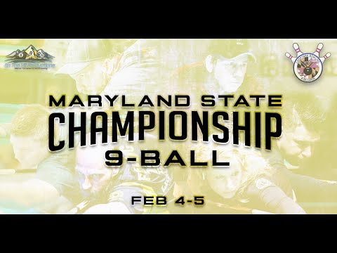 2023 Maryland State Handicapped 9 Ball Championship