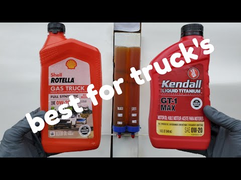 best engine oil for trucks rotella 0w20 & kendall.
