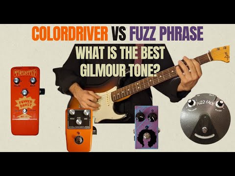 TRU-FI COLORDRIVER VS JAM FUZZ PHRASE - Which one nails the David Gilmour tone?