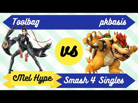 Mel Hype 3.5 - Smash 4 - Toolbag (Bayonetta, Villager) vs pkbasis (Cloud, Bowser) - Losers Finals