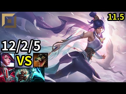 Fiora Top vs Renekton - KR Master | Patch 11.5