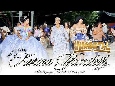 🎥4️⃣XV Años de Karina Yamileth Rico Pérez desde NCPG Papagayos, Ciudad Del Maíz, SLP, 01/Agosto/2026