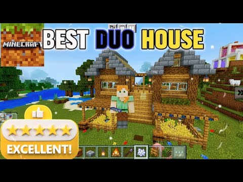 Pro Gamer Builds Epic Minecraft Duo House