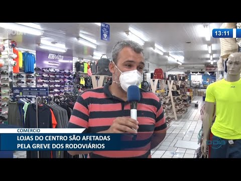 Comércio de Teresina sente efeitos da paralisação dos í´nibus 15 02 2021