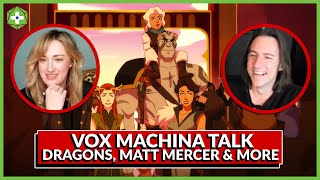 LEGEND OF VOX MACHINA: Matt Mercer, Ashley Johnson, Taliesin Jaffe, & Travis Willingham Talk Dragons