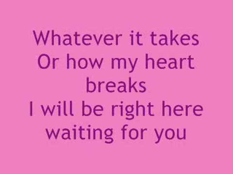 Right Here Waiting - White Dawg (with lyrics)