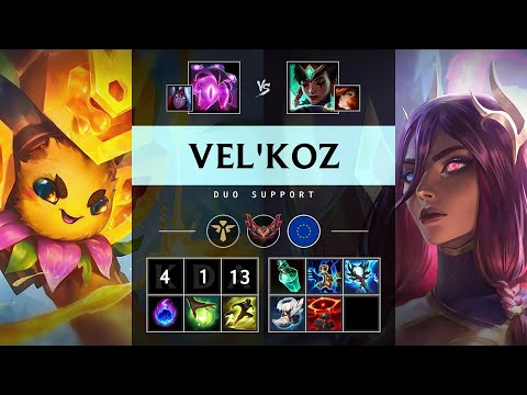 Vel'Koz Support vs Karma - EUW Grandmaster Patch 25.17