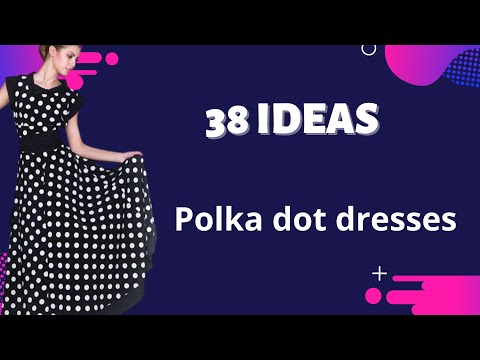 ✨Polka dot dresses/ Polka dot dress styling