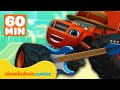 Blaze et les Monster Machines | Blaze chante la science et les maths ! | Une heure | Nickelodeon Jr.