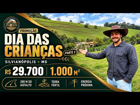 🌄☕🌿 TERRA FÉRTIL NA SERRA DA MANTIQUEIRA 😍🏡 1.000 M² POR SÓ R$ 29.700 💰🔥