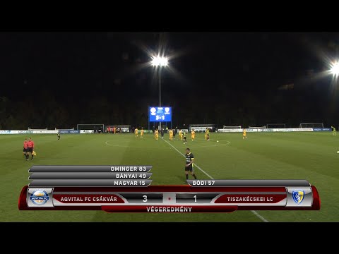 Merkantil Bank NBII 2025/2026, 11. forduló: Aqvital FC Csákvár - Tiszakécske 3-1