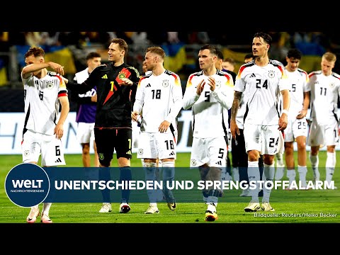 NÜRNBERG: Entwarnung! Sprengstoffalarm bei Remis der deutschen Nationalmannschaft gegen Ukraine!