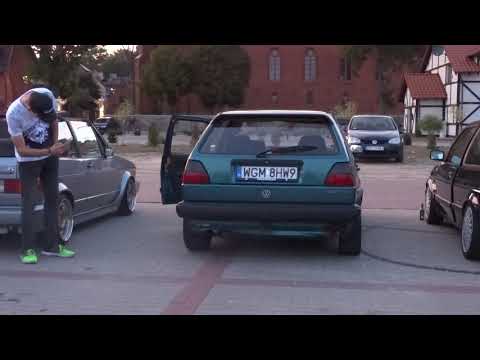 Golf II strzaly z wydechu Skarszewy 08,2019