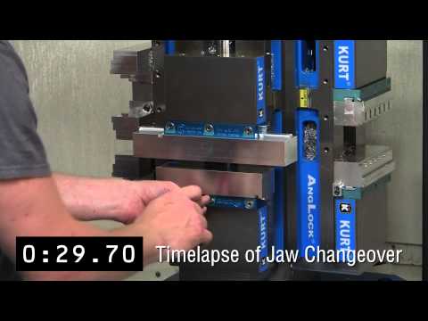 Kurt Workholding: Jaw Changes in 1 Minute