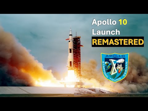 Apollo 10 Launch - REMASTERED