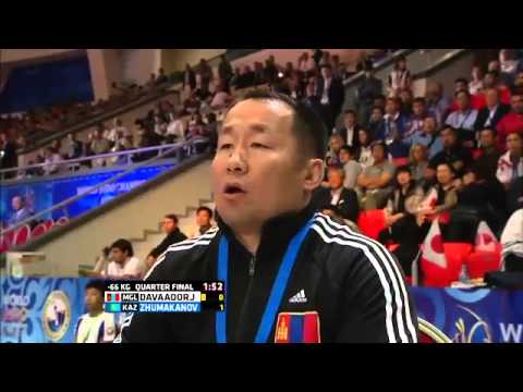 Yeldos Zhumakanov vs Tumurkhuleg Davaadorj World Judo Championships 2015