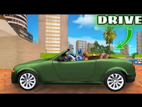 How To Drive Robot Car Green Transform Rope Hero Vice Town😱🤯