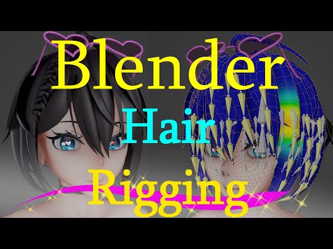DJP Blender Hair Rigging ver 02