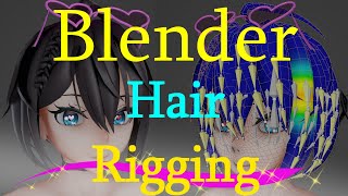 DJP Blender Hair Rigging ver 02