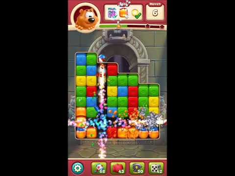 Toon Blast Level 2837 - NO BOOSTERS 🐻🐺🐱 | SKILLGAMING ✔️