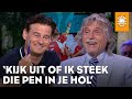Johan waarschuwt Wilfred: 'Kijk uit of ik steek die pen in je hol!' | DE ORANJEZOMER