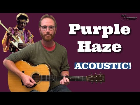 Purple Haze (Acoustic) - Jimi Hendrix Guitar Lesson