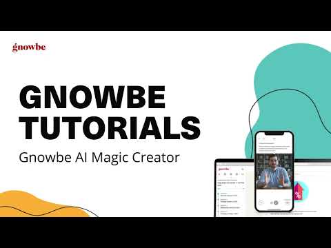Magic Creator, Powered by Gnowbe AI