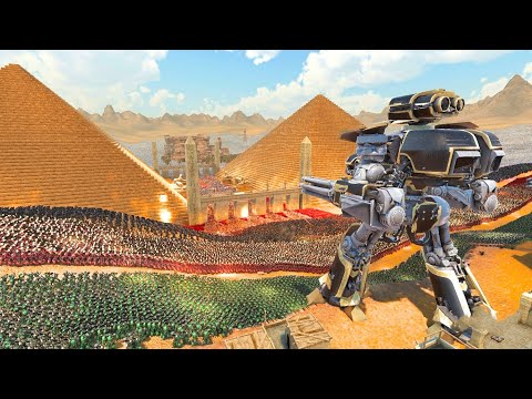 SPACE MARINE vs 6,000,000 MUMMIES, ALIENS, PREDATORS & ZOMBIES - Ultimate Epic Battle Simulator 2