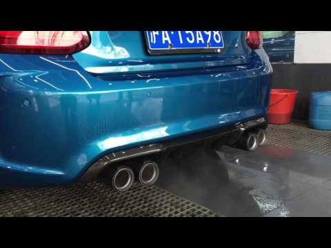 F87 M2 with HJS Euro 6 Downpipe & M performance Exhaust