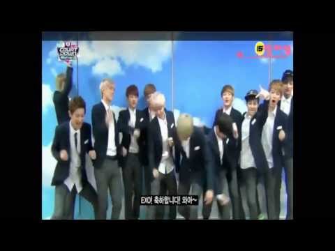 [ENG SUB] 130829 EXO's Win on M!Countdown #Growl9thWin by: @__cheonsanim