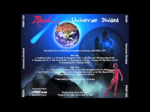 RUSH - The Trees - Universe Divided - Hemispheres Tour