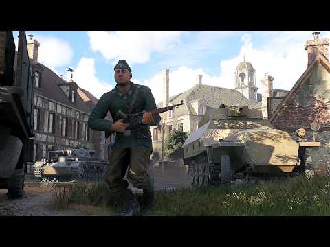 German Army Gameplay - Wald and La Perelle Village | BR4 Enlisted