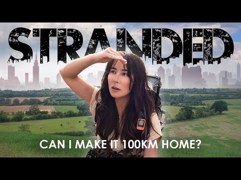 Blindfolded & STRANDED 100km from Home. Can I make it back on foot?