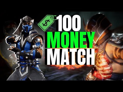$100 MONEY MATCH AGAINST THE WORLDS BEST SUBZERO! MORTAL KOMBAT 11!