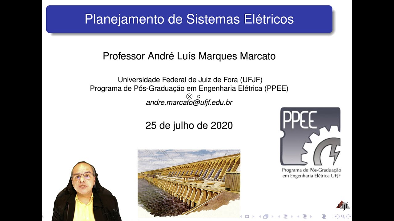 Aula 00 - Planejamento de Sistemas Elétricos (PPEE-UFJF) - Introdução