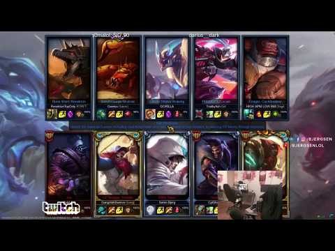 TSM - Bjergsen Stream Full Game Talon - Heimerdinger 28/8/2018