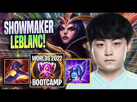 SHOWMAKER FIRST GAMES WITH LEBLANC IN WORLDS BOOTCAMP! - DK ShowMaker Plays Leblanc MID vs Sylas!