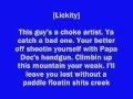 Eminem all 3 Rap Battles from 8 Mile with lyrics ...
