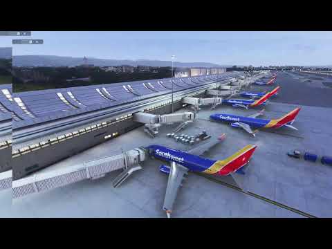 Southwest 737-700 Santa Ana to San Jose