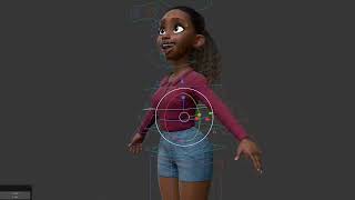 Jazmine Rigged Character video thumbnail