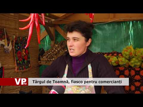 Târgul de Toamnă, fiasco pentru comercianți