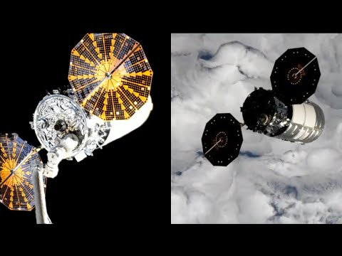 NG-14 S.S. Kalpana Chawla Cygnus departure