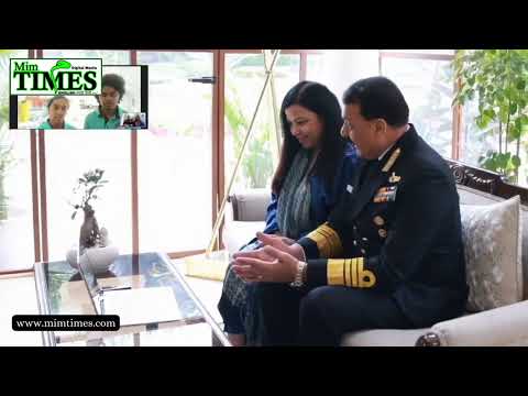 Adm Dinesh K Tripathi, CNS, Wishes Team Tarini a Happy New Year | Navika Sagar Parikrama II