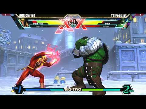 UMVC3 AGE ChrisG vs TS Fooblat - Big Two #57 Tournament
