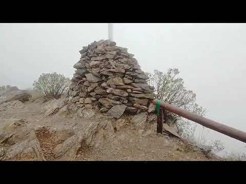 Cerro de La Cruz en La Bace del Cerro Uritorco en Capilla del Monte Córdoba Argentina 