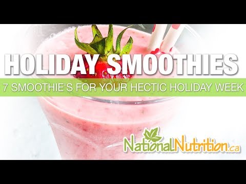 Holiday Smoothies
