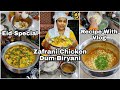 Ab Eid Ke Mauke Pai Banao Zafrani Chicken Dum Biryani Eid Special Dum Biryani Recipe With Vlog