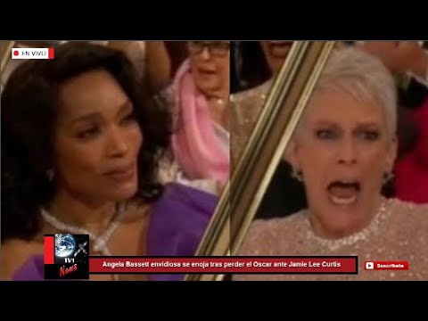 Angela Bassett envidiosa se enoja tras perder el Oscar ante Jamie Lee Curtis