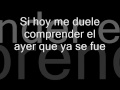 Frágil al viento - Con letra